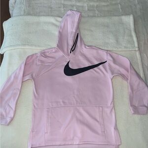 Nike Light Pink Hoodie with Black Swoosh